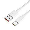 Cabo de carregamento rápido estendido para a série completa de telefones celulares Xiaomi Civi, cabo de dados tipo C de carregamento rápido padrão ouro