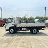Camión de caja de tamaño mediano con carrocería de acero sellada, utilizado para productos de comercio electrónico, artículos de primera necesidad y transporte logístico urbano y rural