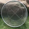 Criba de arena de acero inoxidable, criba de tierra para jardinería, criba de grava y arena, tamiz industrial de malla de hierro