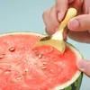 Cuchara de acero inoxidable 304 Cuchara dorada de mango corto y cabeza redonda Cuchara para ensalada de frutas Cuchara para postre de helado Cuchara para condimentos Cuchara para té