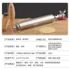 Rodillo de Cocina Acero Inoxidable 304 Rodillo para Masa Antiadherente Fabricante de Wrappers para Dumplings Rodillo Tesoro para Estirar Masa Comercial