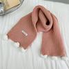 Sombrero Bufanda para Niños Nuevo Estilo Niñas Cálido y Cortavientos Invierno Bufanda para Niños Otoño e Invierno Set de Dos Piezas para Bebé