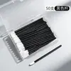 Pincel Descartável para Lábios, Lápis de Contorno Labial, Pincel para Batom, Aplicador Aveludado para Gloss, Pincel para Sombra, Pincel de Maquiagem Portátil, Palito Limpador de Mousse para Cílios