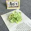 Cabezas de Flores Artificiales de Hortensia para Manualidades con 27 Hojas para Decoración de Pared de Fondo de Boda, Decoración de Boda, Fotografía, Arreglo de Flores Artificiales, Flores al por Mayor