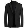 Comércio Exterior Transfronteiriço Jaqueta Curta de Lã Masculina Europeia e Americana Terno de Lã Slim-fit Terno de Dois Botões Top Casual de Negócios