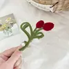 Presilha Tulipa Grampo de Cabelo Aveludado Acessórios de Cabelo Femininos Acessórios de Início de Primavera Presilha Tubarão Presilha de Alta Qualidade Acessórios para Cabeça