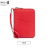 Localizador AirTag funda para pasaporte anti-pérdida billetera corta para pasaporte RFID bolsa de almacenamiento de documentos de viaje nueva transfronteriza