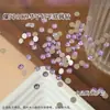 K9 Novo Super Brilhante Fundo Plano Colorido Redondo Pedras de Strass para Unhas Misturadas Pedras de Strass Trituradas Pedras Redondas Dopamina Adesivos de Unhas Decorações