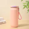Copo Térmico Portátil de Alto Valor para Latas, Aço Inoxidável 304 Com Alça, Estudante, Outdoor, Para Levar, Copo de Água Atacado