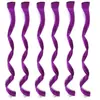 Estilo Caliente Transfronterizo Pieza de Cabello Colgante Teñido por Mechas Peluca Pieza de Peluca Femenina Cabello Artificial Pieza de Extensión de Cabello de Color Sin Costuras Parche de Peluca de Una Pieza