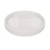 Bandeja de Plástico para Maceta Resina Engrosada Bandeja Redonda Base para Maceta Bandeja para Maceta de Rosa Suculenta Maceta Bandeja Bandeja Maceta