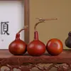 Calabazas Suaves Bellamente Elaboradas para Manipular y Coleccionar, Calabazas de Piel Morada con Pátina, Calabazas Retorcidas a Mano, Artículos de Mano, Calabazas para Vendedores Ambulantes al por Mayor