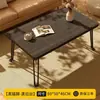 Mesa de Comedor Portátil para Apartamentos Pequeños, Mesa de Café Plegable de Nuevo Estilo, Mesa de Café Rectangular Clásica Sencilla para Sala de Estar