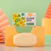 Rusia importó jabón de frutas original baño de leche limón fresa lavado de manos baño facial hogar 75g