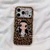 Estampado de Leopardo Puntos Pequeños Azul Jade Aplicable a Funda de Teléfono Apple 17 iphone16promax Tacto de Alta Gama 18pro Proteger
