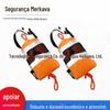 Bolsa para Corda de Resgate Aquático Controle de Enchentes Corda Flutuante de Emergência Corda Flutuante Refletora Noturna Portátil para Adultos Bolsa para Corda Flutuante Proteção Aquática