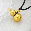 Loja de ouro com cabaça chinesa forte retenção de cor pingente de cabaça dourada antiga pingente de joia DIY colar pingente amantes