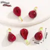Colgantes de Aleación Pintados a Mano Colección de Frutas de Dibujos Animados Materiales para Joyería de Pulsera y Pendientes Hechos a Mano DIY Charms