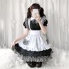 Roupas cosplay vestido de empregada bonito japonês Big Guy mulheres empregada uniforme café preto e branco terno gato