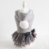 Falda de Mezclilla a Rayas Petstyle Falda de Terciopelo con Cinturón de Nubes y Estrellas Falda a Cuadros con Bordado de Conejo y Lazo