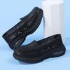 Zapatos de Enfermera para Mujer Suela Suave Transpirables Pies No Cansados Suela Gruesa Antideslizantes Zapatos Planos Blancos Cómodos Zapatos Médicos Zapatos Blancos Pequeños