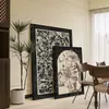 Pintura Decorativa Retro Francesa para Sala de Estar, Pintura Colgante Estilo Antiguo, Mural de Alta Gama para Sala de Estar, Pintura para Entrada, Pintura Mural Artística para Nicho