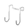 Gancho trasero de puerta de acero inoxidable sin perforaciones para armario, gancho para baño, cocina, almacenamiento, fabricantes, venta al por mayor