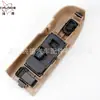 Adecuado para 10-13 Chevrolet Silverado GMC Sierra Interruptor Principal de Ventana Beige 22968506