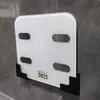 Estante de Almacenamiento Multifuncional para Báscula de Peso Sin Agujeros para Pared del Hogar Báscula Digital de Grasa Corporal Soporte de Almacenamiento y Organización para Pared