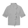Camisa Irregular de Manga Curta com Cordão Estilo Americano para Homens, Verão com Design Solto, Top Camisa Lisa Moda de Rua