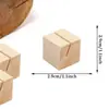 Mini Soporte de Pinza de Madera para Fotos Adorno de Escritorio Hecho de Materiales Importados de Alta Calidad con un Diseño Sencillo