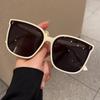 Gafas de Sol de Nuevo Estilo para Mujer, Modernas y de Alta Gama, Estilo Ins, Hacen que el Rostro Parezca Más Delgado, Protección UV, Gafas de Sol para Conducir para Hombre, Verano