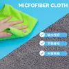 Pano de Limpeza de Microfibra, Pano Absorvente de Água e Removedor de Poeira, Pano de Prato para Cozinha, Esponja de Limpeza Doméstica, Toalha para Carro