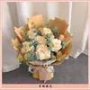 Cerimônia de Entrega de Carro Vitrine Decoração de Casamento Colunas de Flores Enfeites de Flores Flores Artificiais Loja 4S Bem-vindo Placa de PVC Coluna de Papel Decoração