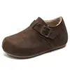 Zapatos de algodón estilo Birkenstock, sin cordones, con forro polar, cálidos, de 5 cm de altura para aumentar estatura, para mujer, adecuados para otoño e invierno, con suela suave y diseño cómodo, perfectos como botas de nieve