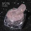 Decoraciones Súper Brillantes para Uñas con Polvo de Diamante Triturado de Cristal, Polvo de Brillo Diamantado Deslumbrante de Ángulo Recto, Polvo de Cristal de Color con Pedrería Transfronteriza