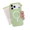 Capa Magnética de Celular Gel Duas em Uma Adequada para Apple 17Promax Tendência 16 Furo Grande Capa Protetora 11 Dopamina