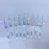 Exclusivo Transfronterizo Arte para Uñas Camaleón Ojo de Gato Lentejuelas Brillantes Escamas de Colores Polvo Brillante Arena Movediza Hecho a Mano DIY Escamas Brillantes