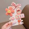 Hairpin feminino 2022 novas crianças outono e inverno quebrado hairpin bow Internet celebridade hairpin bonito super bonito cocar de laço