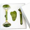 Suministro directo de fábrica, contenedor de belleza de jade, masajeador de rodillos, traje de jade, rodillo de doble cabezal, tablero Xiuyu, caja de regalo de 3 piezas