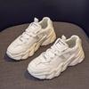 Zapatos de Papá para Mujer 2026 Primavera Nuevos Ligeros de Suela Gruesa Blancos Deportivas de Moda de Venta Caliente Zapatos Individuales Adelgazantes Deportivas Casuales