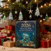 Produto novo transfronteiriço 2026 Vidro do Mar Vida Marinha Calendário do Advento calendário de contagem regressiva