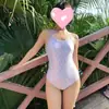 Traje de baño de una pieza triangular nuevo 2024 para mujer para cubrir el abdomen y lucir estilizado Traje de baño para mujer para Beach Resort y Aguas Termales [Envío Directo de una Pieza]