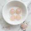 Retro Doméstico Dorado Pintado Checo Vidrio Perlas Redondo Pájaro Hecho a Mano Corazón Material Pulsera Cadena de Teléfono Móvil Joyería Accesorios