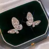 Pendientes de Plata de Ley 925 con Esmalte, Perla y Flor de Circonita para Mujer, Nuevo Modelo Popular, Pendientes Clásicos de Lujo de Alta Gama