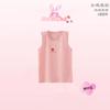 Colete Infantil 2024 Camisola de Menina Verão Fino Roupa Íntima Top Esportivo para Usar por Cima Camada Base Roupa Íntima de Bebê Algodão Puro