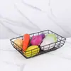 Cesta de Hierro Minimalista Cesta de Almacenamiento Cesta de Almacenamiento de Hierro Cesta de Almacenamiento para Juguetes y Artículos Varios Cesta de Almacenamiento para Gel de Ducha Cesta de Invitados para el Hogar