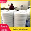 Fita Velcro Adesiva Dupla Face Preta de 25mm, Fixadores de Gancho e Laço Brancos de 20mm para Janelas Mosquiteiras, Fita Transversal Autoadesiva com Verso Adesivo