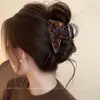 Pinza de Garra de Acetato de Tamaño Mediano para Mujer 2026 Nuevo Estilo Pinza de Tiburón Pinza para el Cabello para la Parte Posterior de la Cabeza con un Toque de Alta Gama Accesorio para el Cabello Pasador