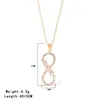 Design de Nicho Nova Corrente Simples para Clavícula Aço Titânio Não Desbota Joia Colar para Mulheres Versátil Toque de Luxo Atacado de Fábrica
